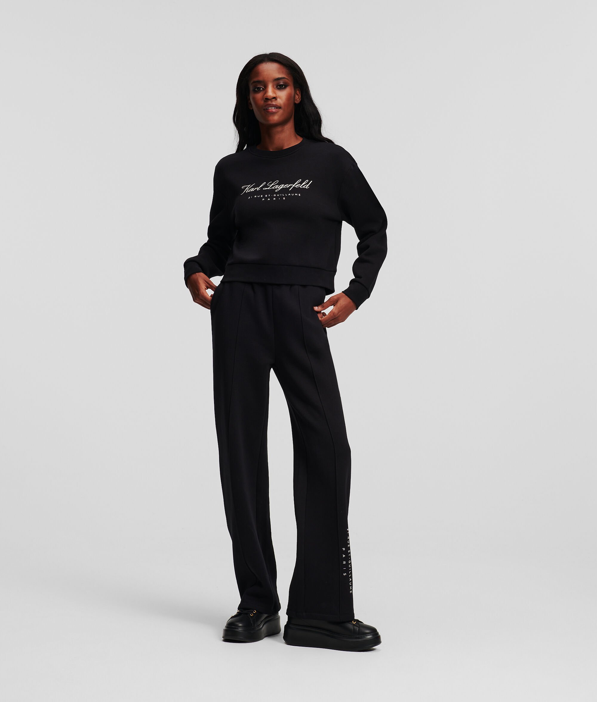 (image for) High-Performance HOTEL KARL PINTUCK SWEATPANTS